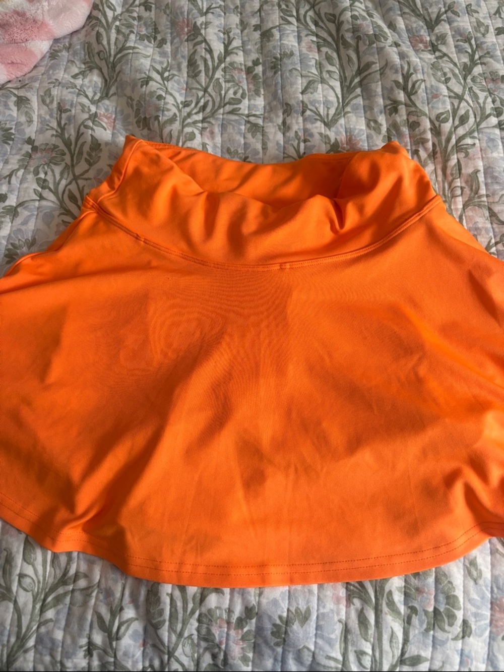 Bright Orange Women's athletic Skirt